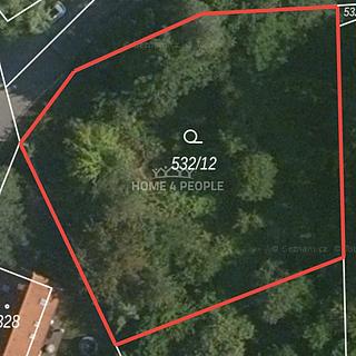 Prodej zahrady 1247 m² Velké Popovice