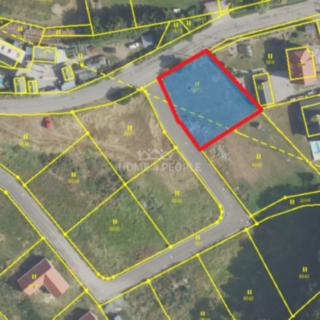Prodej stavební parcely 854 m² Čím, Čím