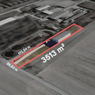 Prodej komerčního pozemku 3513 m² Přerov