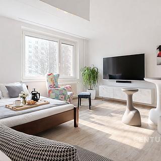 Prodej bytu 1+kk a garsoniéry 31 m² Brno Židenice, Bořetická