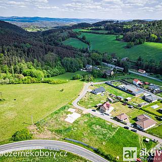 Prodej stavební parcely 1 147 m² Obory