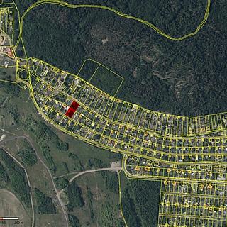Prodej zahrady 1052 m&sup2; Most
