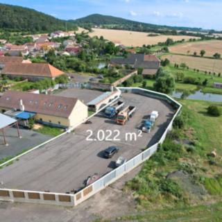 Pronájem komerčního pozemku 2 022 m² Hrobčice Razice