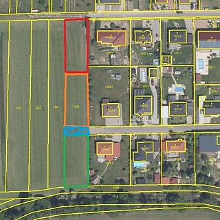 Prodej stavební parcely 2175 m&sup2; Dyjákovičky