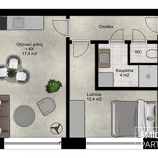 Pronájem bytu 2+kk 38 m² Kutná Hora, Štefánikova