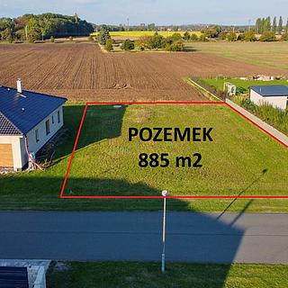 Prodej stavební parcely 885 m² Velim