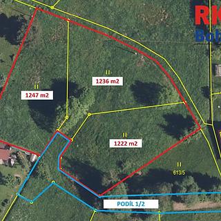 Prodej stavební parcely 3 705 m² Žacléř Bobr