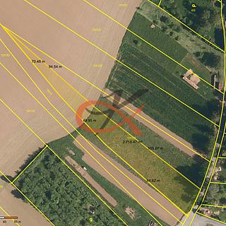 Prodej stavební parcely 2 600 m² Bělotín