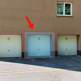 Pronájem garáže 19 m² Liberec VI-Rochlice, Nádvorní