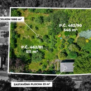 Prodej zahrady 1080 m² Otrokovice