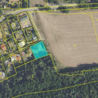 Prodej stavební parcely 725 m² Voznice