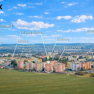 Pronájem bytu 3+1 64 m&sup2; Pelhřimov