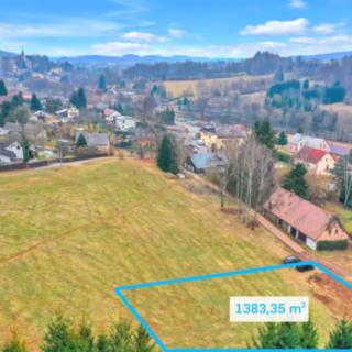 Prodej stavební parcely 1 383 m² Chotěvice
