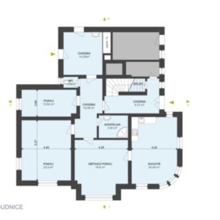 Pronájem bytu 3+1 96 m² Roudnice