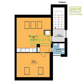 Pronájem bytu 2+kk 51 m² Brno