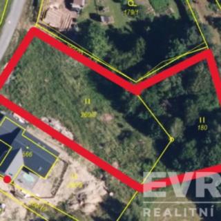 Prodej stavební parcely 1 941 m² Jívová