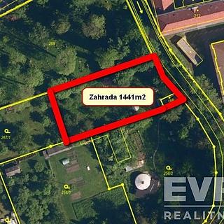 Prodej zahrady 1 441 m² Hranice