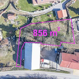 Prodej stavební parcely 856 m² Čisovice