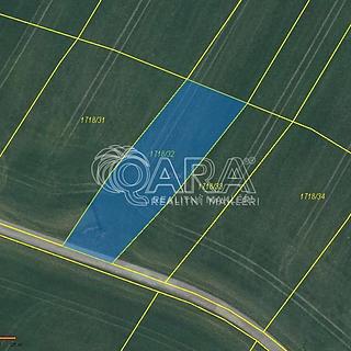 Prodej stavební parcely 966 m² Chrást, Habrovská