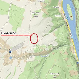 Prodej zemědělské půdy 16 653 m² Hvozdnice