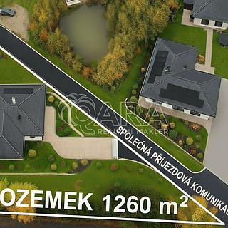 Prodej stavební parcely 1260 m&sup2; Mokrouše