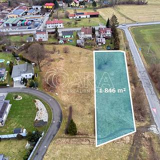 Prodej stavební parcely 1 846 m² Brušperk