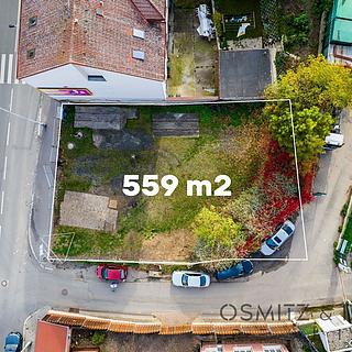 Pronájem komerčního pozemku 559 m&sup2; Praha