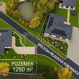 Prodej stavební parcely 1 260 m² Mokrouše