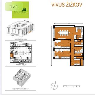 Prodej kanceláře 101 m&sup2; Praha