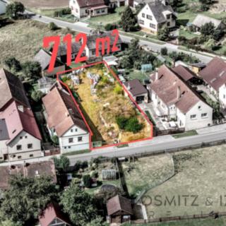 Prodej stavební parcely 712 m² Milínov