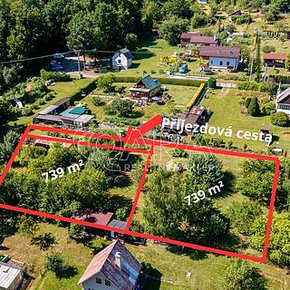 Prodej zahrady 787 m² Úpice, Pod Velbabou