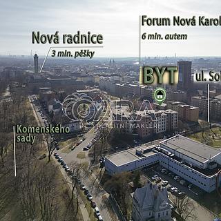 Prodej bytu 2+1 52 m² Ostrava Moravská Ostrava, Sokolská třída