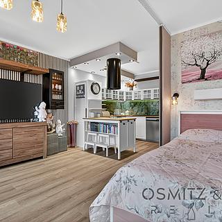 Prodej bytu 1+kk a garsoniéry 45 m² Praha Hostavice, Hrabovská