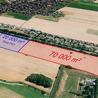 Prodej komerčního pozemku 23000 m&sup2; Ostrava