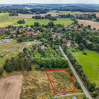 Prodej stavební parcely 1760 m² Vrchotovy Janovice
