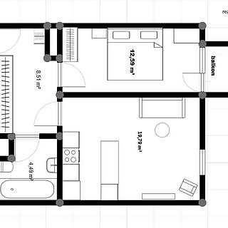 Prodej bytu 2+kk 49 m² Praha Holešovice, V závětří