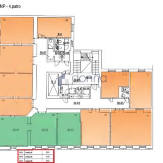 Pronájem kanceláře 77 m² Praha Vinohrady, Blanická
