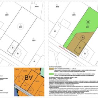 Prodej stavební parcely 1 100 m² Bílé Podolí Lovčice