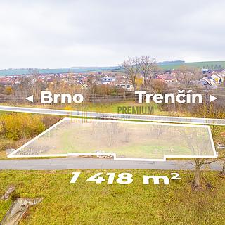 Prodej komerčního pozemku 1 418 m² Uherské Hradiště Vésky