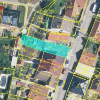 Prodej stavební parcely 245 m² Kyjov Boršov, Školní