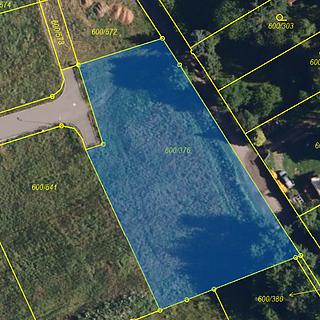 Prodej stavební parcely 2168 m&sup2; Olšany