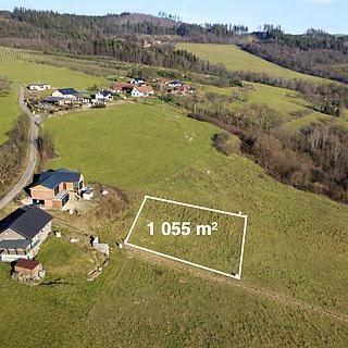 Prodej stavební parcely 1 055 m² Jablůnka