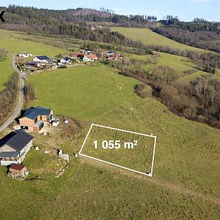 Prodej stavební parcely 1 055 m² Jablůnka