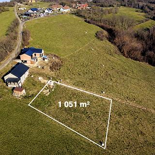 Prodej stavební parcely 1 051 m² Jablůnka