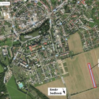 Prodej stavební parcely 8 954 m² Polička Horní Předměstí, J. Smoly
