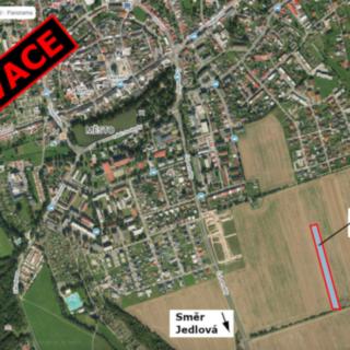 Prodej stavební parcely 8954 m² Polička