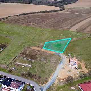 Prodej stavební parcely 1 627 m² Netvořice, Zahradní