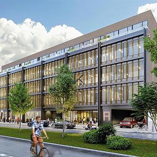 Pronájem kanceláře 441 m² Praha Holešovice, Dělnická