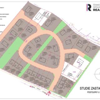 Prodej stavební parcely 265 m² Kroměříž Postoupky