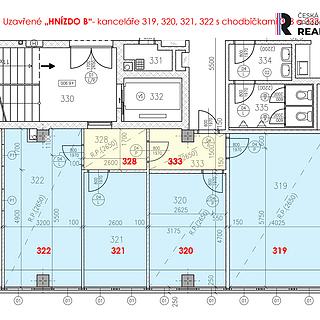 Pronájem kanceláře 82 m&sup2; Zlín